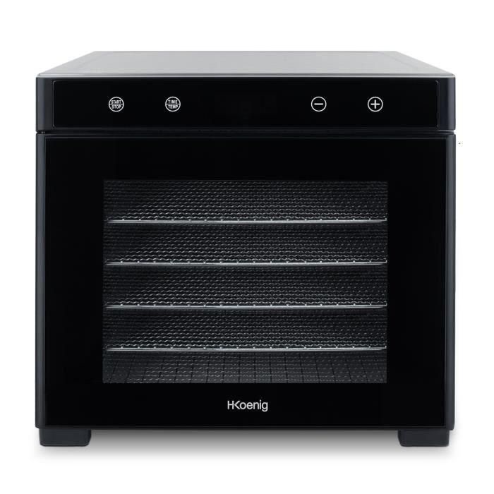 Hkoenig DSY900 - Deshidratador de Alimentos con Temporizador, Temperatura Variable y 650W de Potencia Hkoenig DSY900 - Deshidratador de Alimentos con Temporizador, Temperatura Variable y 650W de Potencia