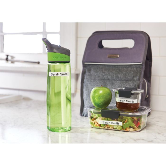 Dymo S0721620 Etiquetas LetraTag Plástico Negro sobre Amarillo 12 mm x 4 m 4