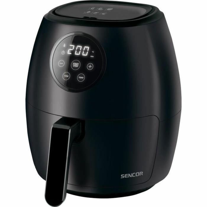 Freidora de aire - SENCOR - SFR 5030BK - 1300 W - 3,5 L - Negra