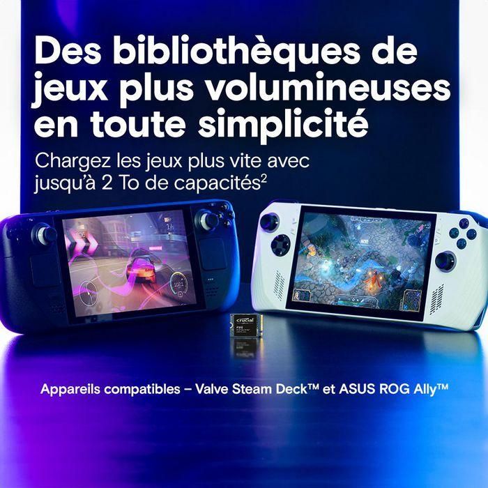 CRUCIAL SSD M.2 2TB PCIE4.0 NVME P310 2230 7100 MB/s 1M IOPS