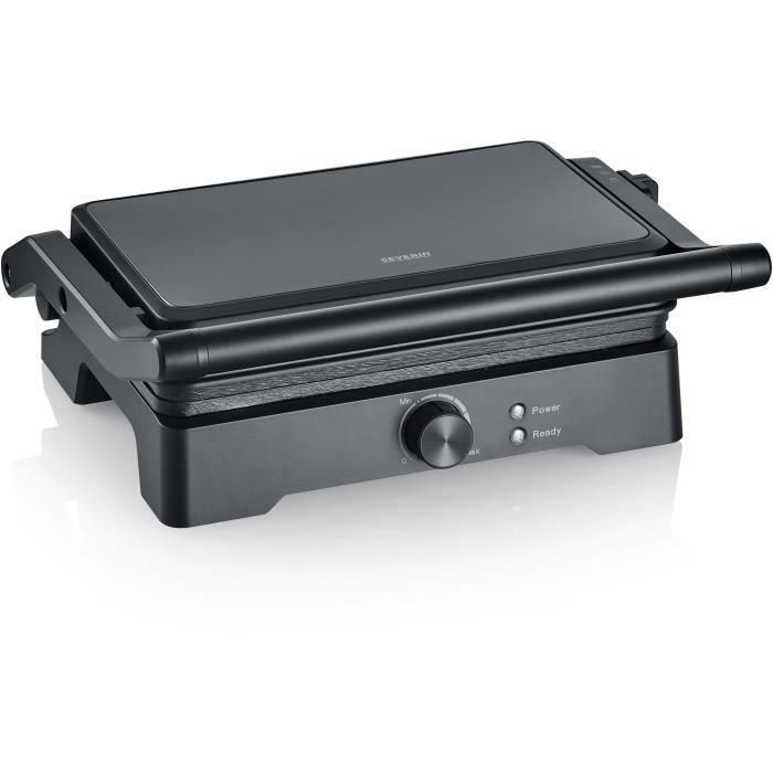 Parrilla SEVERIN - KG2391 - Superficie de cocción 28x17cm - Apertura 180°C - 1800W 3