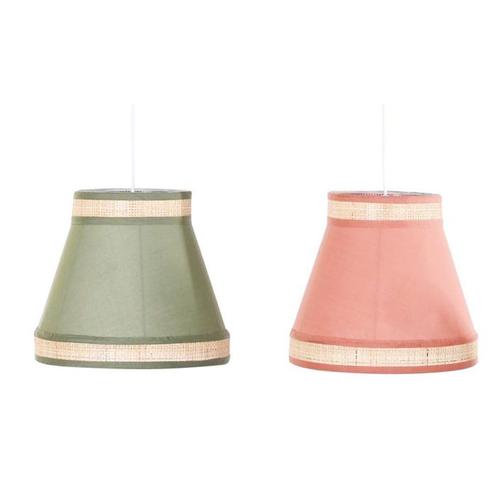 DKD Home Decor Lámpara Techo Urban Natural Verde 30 x 28 x 30 cm (2 Unidades) 0 DKD Home Decor Lámpara Techo Urban Natural Verde 30 x 28 x 30 cm (2 Unidades) 0