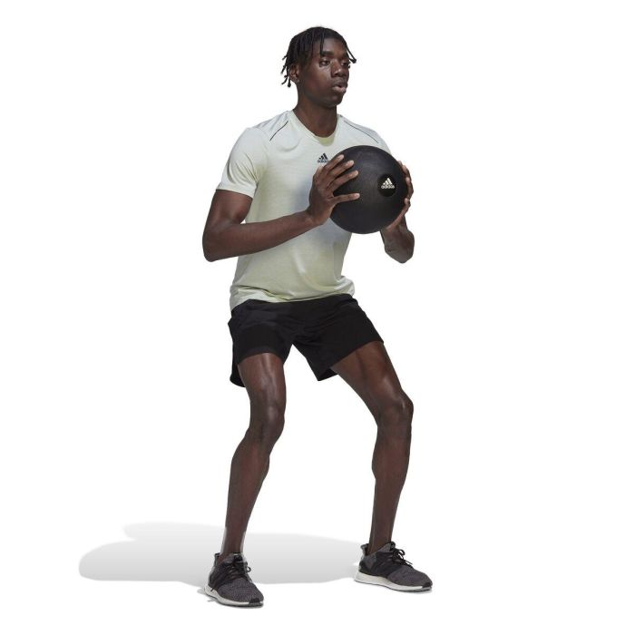 Camiseta de Manga Corta Hombre Adidas Verde Claro 40,5