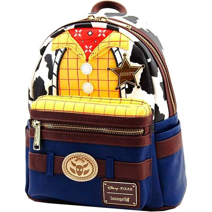 Mochila Woody Toy Story Disney Pixar Loungefly 26cm 1 Mochila Woody Toy Story Disney Pixar Loungefly 26cm 1