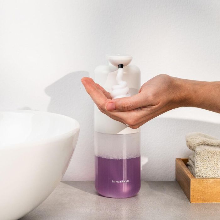 Dispensador de Jabón de Espuma Automático Recargable Bitefom InnovaGoods 0 Dispensador de Jabón de Espuma Automático Recargable Bitefom InnovaGoods 0