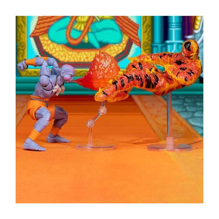 Figura street fighter ii dhalsim 2,17 cm, deluxe 6 Figura street fighter ii dhalsim 2,17 cm, deluxe 6