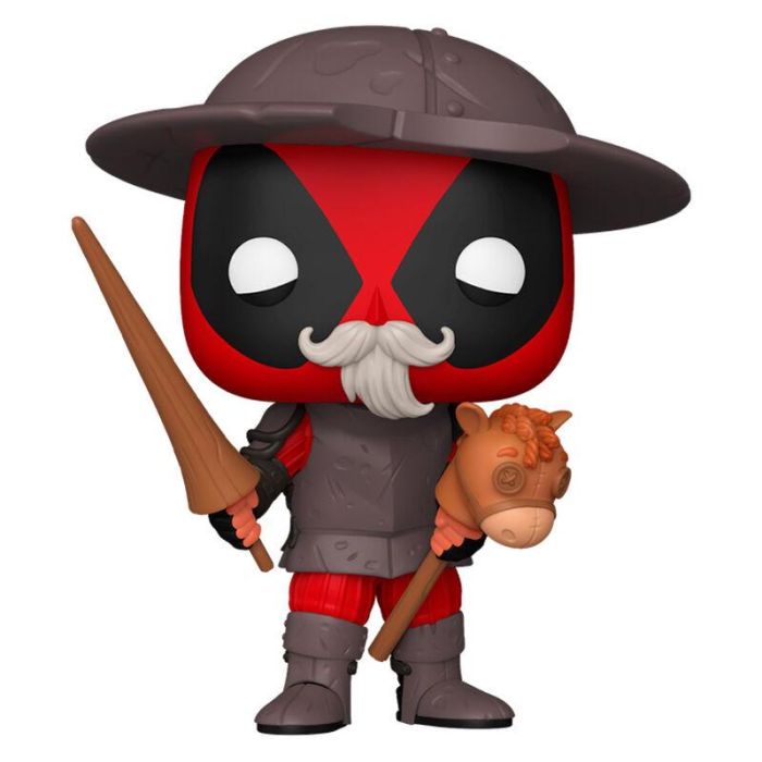 Funko POP Plus Marvel Deadpool as Don Quixote Figura Vinilo 9cm Caja Regalo