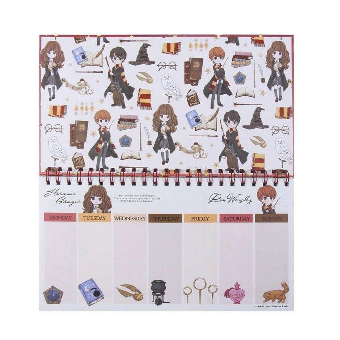 Cerdá Planificador Semanal Harry Potter - Agenda Organizadora Rojo, 100% Papel, Idiomas Español/Inglés y más, para Jóvenes 12-16 Años 4 Cerdá Planificador Semanal Harry Potter - Agenda Organizadora Rojo, 100% Papel, Idiomas Español/Inglés y más, para Jóvenes 12-16 Años 4