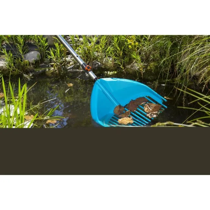 Gardena Combisystem Rastrillo de pala 3 en 1 Negro y azul 2