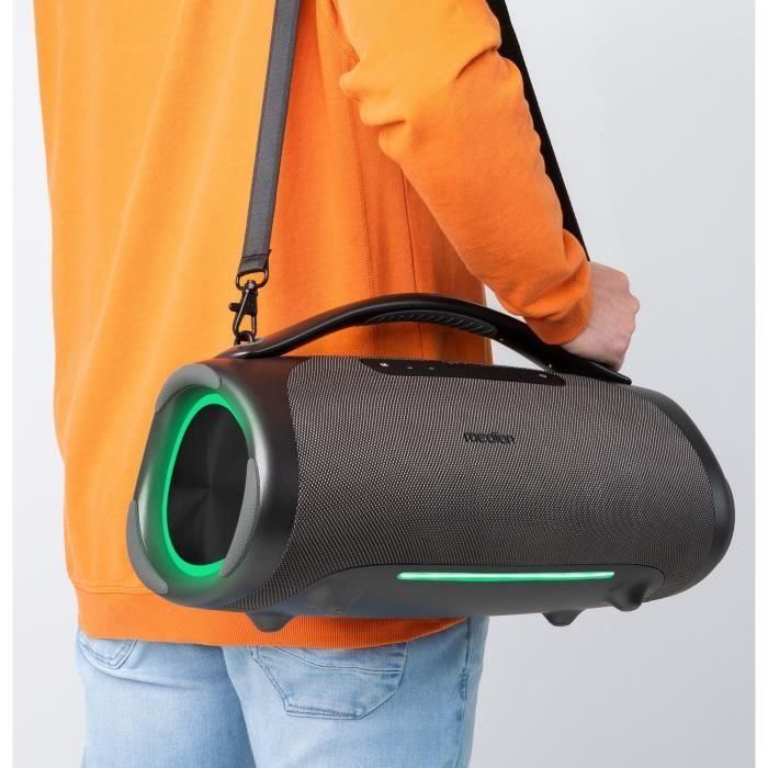 Altavoz Bluetooth - MEDION - XL - 100W RMS - 30h de autonomía - Protección IPX7 - RGB 2 Altavoz Bluetooth - MEDION - XL - 100W RMS - 30h de autonomía - Protección IPX7 - RGB 2