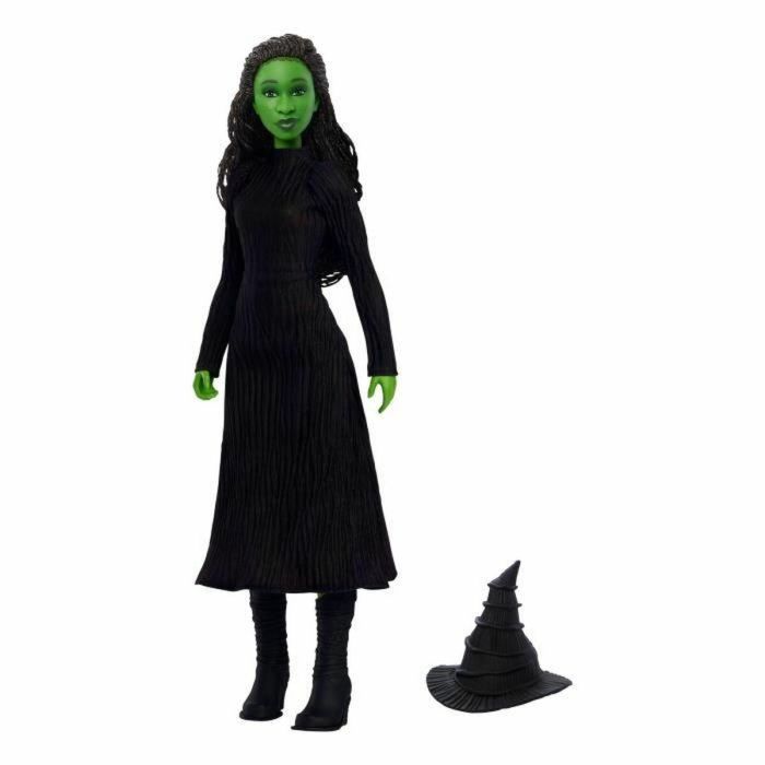 Mattel HYM40 Muñeca Musical Elphaba de Wicked, Figura de Personaje Cantante del Famoso Musical, Incluye Vestido Detallado y Accesorios 4 Mattel HYM40 Muñeca Musical Elphaba de Wicked, Figura de Personaje Cantante del Famoso Musical, Incluye Vestido Detallado y Accesorios 4