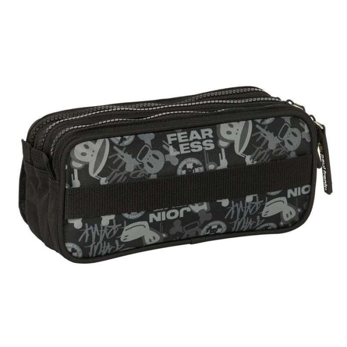 Portatodo Doble Paul Frank Join the fun Negro 21,5 x 10 x 8 cm 1 Portatodo Doble Paul Frank Join the fun Negro 21,5 x 10 x 8 cm 1