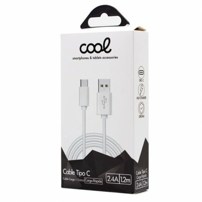 Cable USB-C Cool Blanco 1