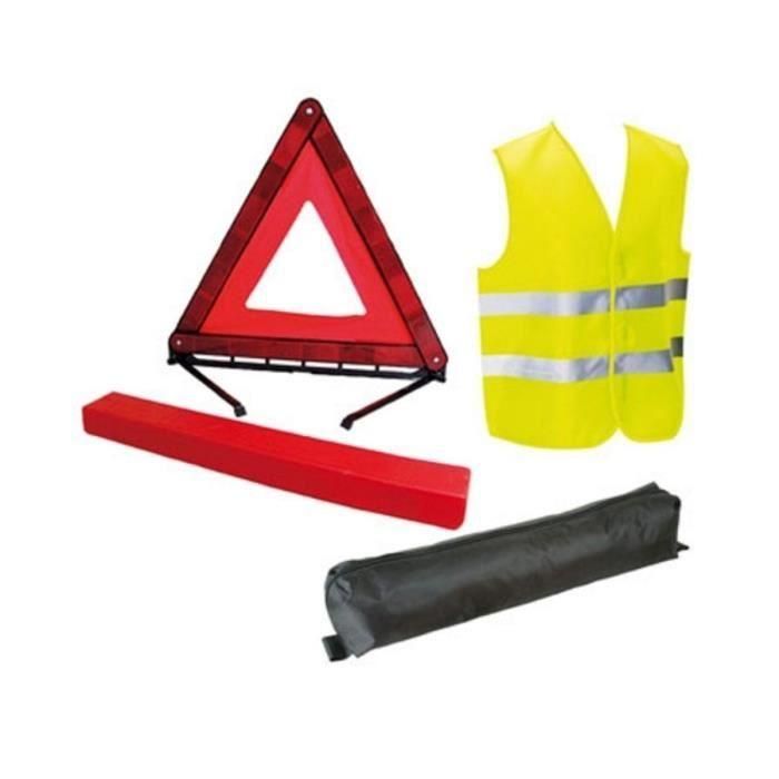 Pack Seguridad - HTC EQUIPMENT - Conductores Jóvenes - 1 chaleco de seguridad + 1 triángulo, 1 transmisor FM, 1 disco electrostático 1 Pack Seguridad - HTC EQUIPMENT - Conductores Jóvenes - 1 chaleco de seguridad + 1 triángulo, 1 transmisor FM, 1 disco electrostático 1