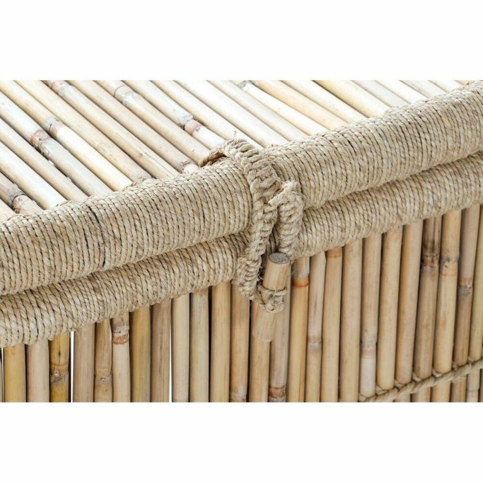 Cesta Balines DKD Home Decor Natural 46 x 55 x 46 cm Set de 2 1