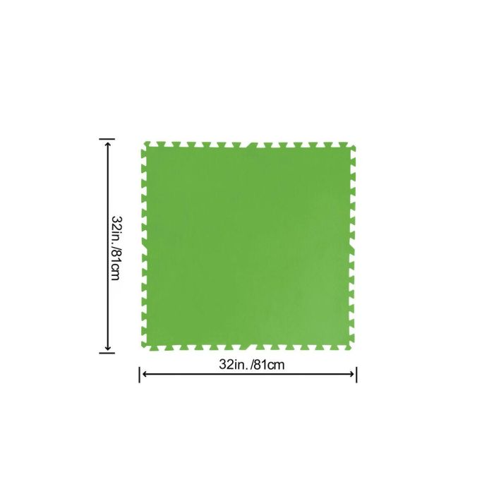BESTWAY Juego de 9 alfombrillas protectoras preformadas - 78 x 78 cm 20 BESTWAY Juego de 9 alfombrillas protectoras preformadas - 78 x 78 cm 20