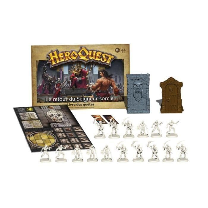 Heroquest, Extensión El regreso del Sucero Lord, de 14 años, requerido el sistema de juego de heroquet - Avalon Hill 2 Heroquest, Extensión El regreso del Sucero Lord, de 14 años, requerido el sistema de juego de heroquet - Avalon Hill 2