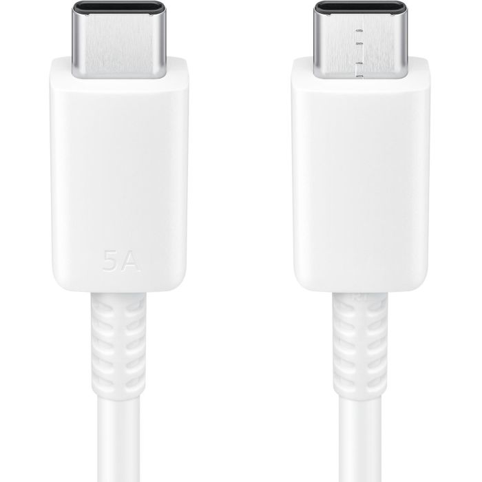 Samsung EP-DN975BWEGWW Cable USB-C a USB-C, Carga Rápida 5A, 1 Metro, Blanco 2