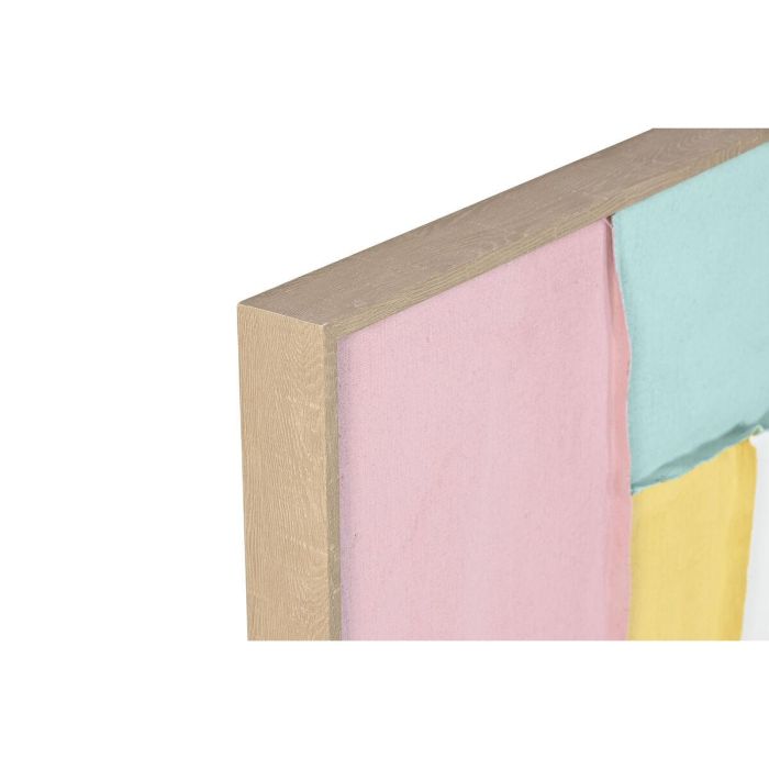 Cuadro Urban DKD Home Decor Rosa Turquesa 4.5 x 102 x 102 cm (2 Unidades) 7 Cuadro Urban DKD Home Decor Rosa Turquesa 4.5 x 102 x 102 cm (2 Unidades) 7