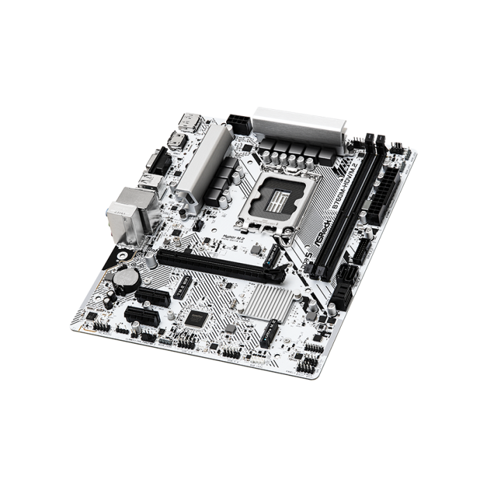 ASRock B760M-HDV/M.2 Placa Base Intel B760 LGA 1700 DDR5 M.2 Micro ATX para PC 1