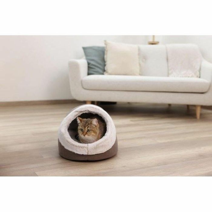 Iglú para gatos - KERBL - JANA - 43 x 54 x 35 cm - Marrón 2 Iglú para gatos - KERBL - JANA - 43 x 54 x 35 cm - Marrón 2