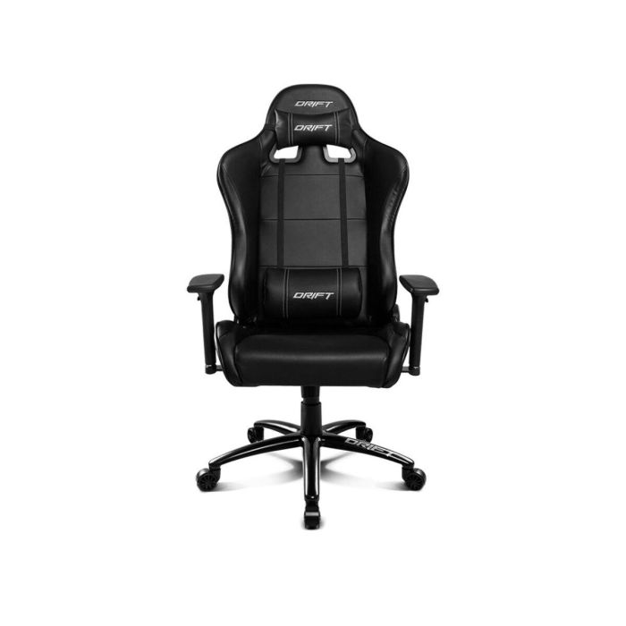 DRIFT DR200 Silla Gaming Profesional, Asiento Acolchado, Reposabrazos Ajustable 3D, Respaldo Reclinable hasta 135 Grados, Negro 1