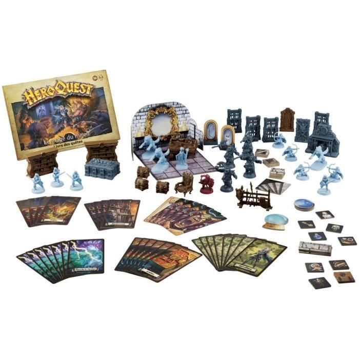 Heroquest Quet Pack Le Mage du Miroir - Juego de roles - Juego de Plateau - Heroquest Game System requerido - Avalon Hill 2 Heroquest Quet Pack Le Mage du Miroir - Juego de roles - Juego de Plateau - Heroquest Game System requerido - Avalon Hill 2
