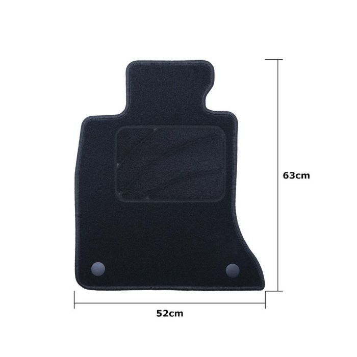 Set de Alfombrillas para Coche OCC Motorsport OCCBW0035 Bmw F10 Serie 5 Sedan 5 Piezas 3 Set de Alfombrillas para Coche OCC Motorsport OCCBW0035 Bmw F10 Serie 5 Sedan 5 Piezas 3