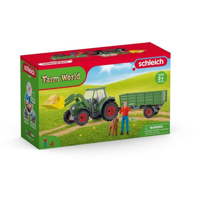 Schleich 42608 Tractor con Remolque Farm World. Juguete Infantil Multicolor para Niños de 3+ Años 2 Schleich 42608 Tractor con Remolque Farm World. Juguete Infantil Multicolor para Niños de 3+ Años 2