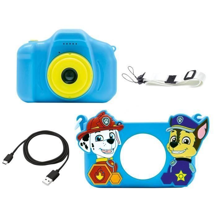 Lexibook Dj078Pa Cámara Infantil Patrulla Canina para Niños +3 Años: Fotos, Vídeos, MP3, Juegos y Protección Silicona Marshall Chase 2