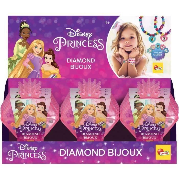 Joyero - LISCIANIGIOCHI - Princesas - Caja de diamantes, perlas y charms 2 Joyero - LISCIANIGIOCHI - Princesas - Caja de diamantes, perlas y charms 2