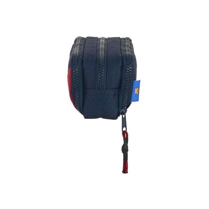 Estuche Escolar F.C. Barcelona Corporativa Azul Granate (21 x 8 x 8 cm)
