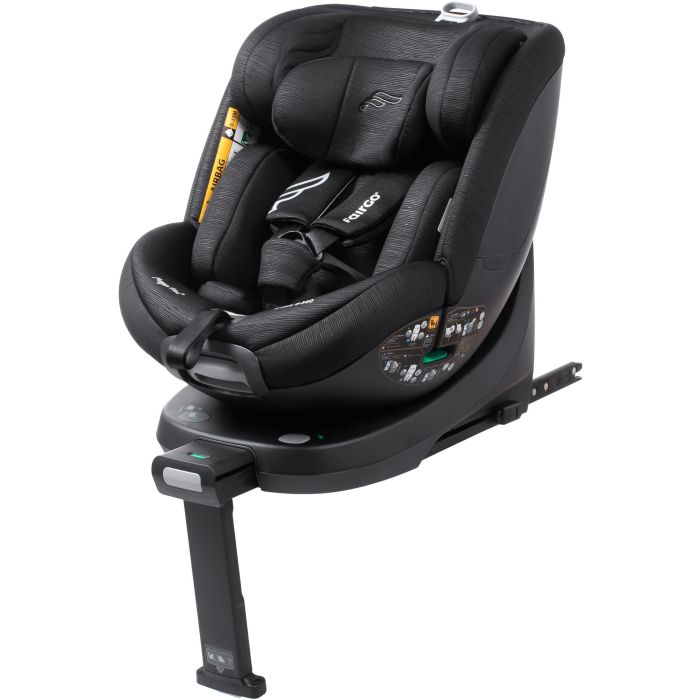 Silla de coche - BABYAUTO - Magna Plus - Grupo 0/1/2/3 - I-Size - 40/125 cm - Isofix - Giratoria 360° - Reclinable - Negro 0 Silla de coche - BABYAUTO - Magna Plus - Grupo 0/1/2/3 - I-Size - 40/125 cm - Isofix - Giratoria 360° - Reclinable - Negro 0