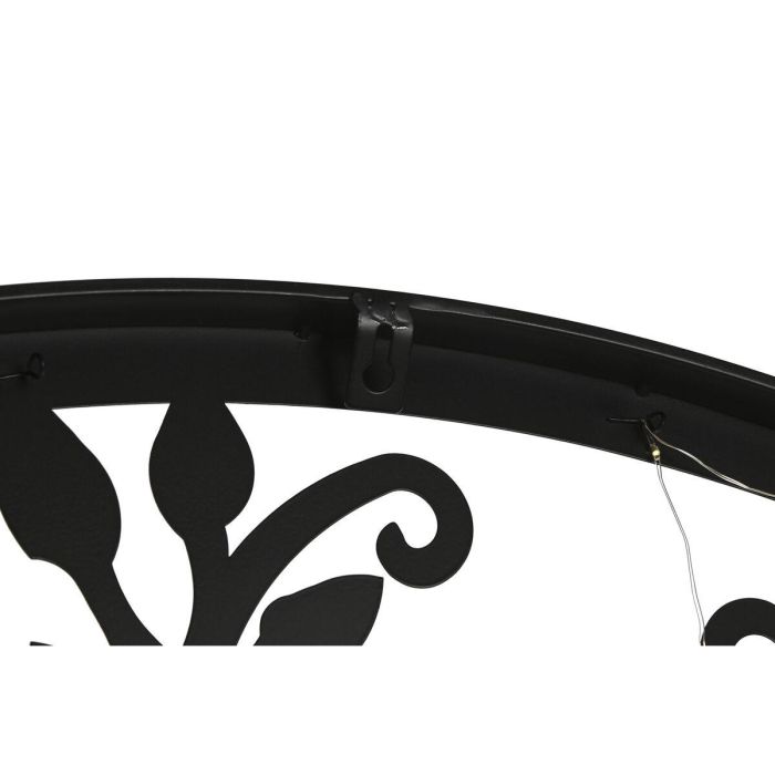 DKD Home Decor Decoración Pared Árbol Cottage Iluminada 25 LED Metal Negro 99x99x2 cm con Pilas AA 2 DKD Home Decor Decoración Pared Árbol Cottage Iluminada 25 LED Metal Negro 99x99x2 cm con Pilas AA 2