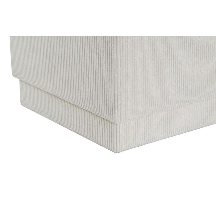 DKD Home Decor Descalzadora Urban Beige para Dormitorio o Recibidor, Poliéster y MDF, 100 cm Ancho x 40 cm Largo, Asiento 40 cm Alto 2 DKD Home Decor Descalzadora Urban Beige para Dormitorio o Recibidor, Poliéster y MDF, 100 cm Ancho x 40 cm Largo, Asiento 40 cm Alto 2