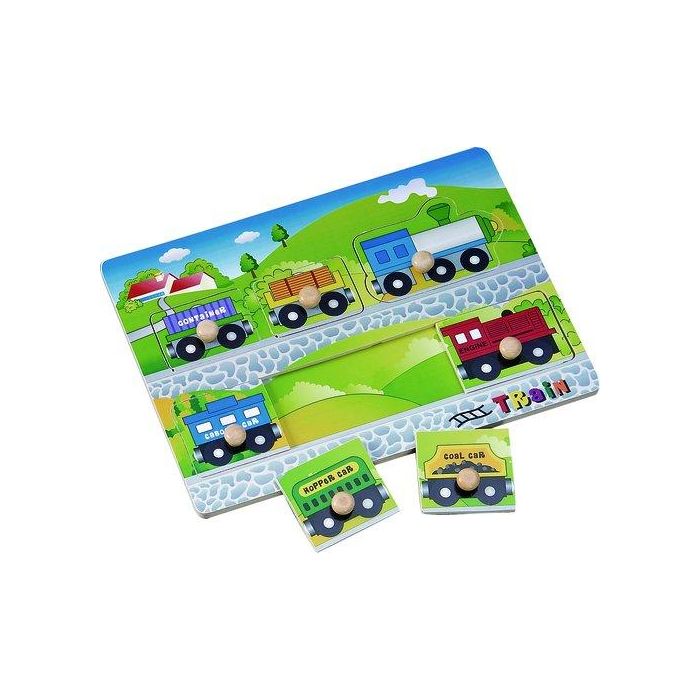 Juego Kluger Ensarte 7 Piezas Tren