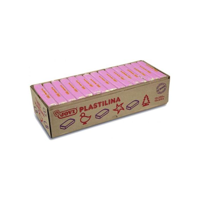 Caja 15 Pastillas Plastilina 350 G - Lila Jovi 7214