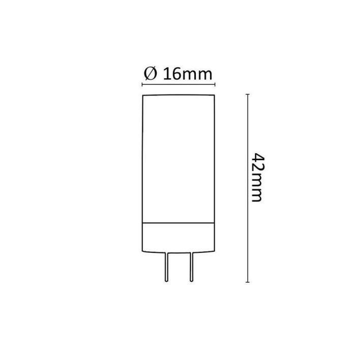 Bombilla LED Asalite G4 2W 220Lm 3000K IP20 [ASAL-0097 6
