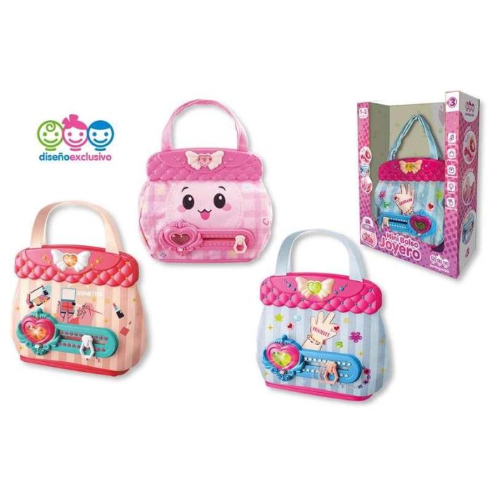 Bolso de tela con luces y sonidos ¡puedes guardar todas tus cosas! 19x26x24cm - modelos surtidos 1 Bolso de tela con luces y sonidos ¡puedes guardar todas tus cosas! 19x26x24cm - modelos surtidos 1