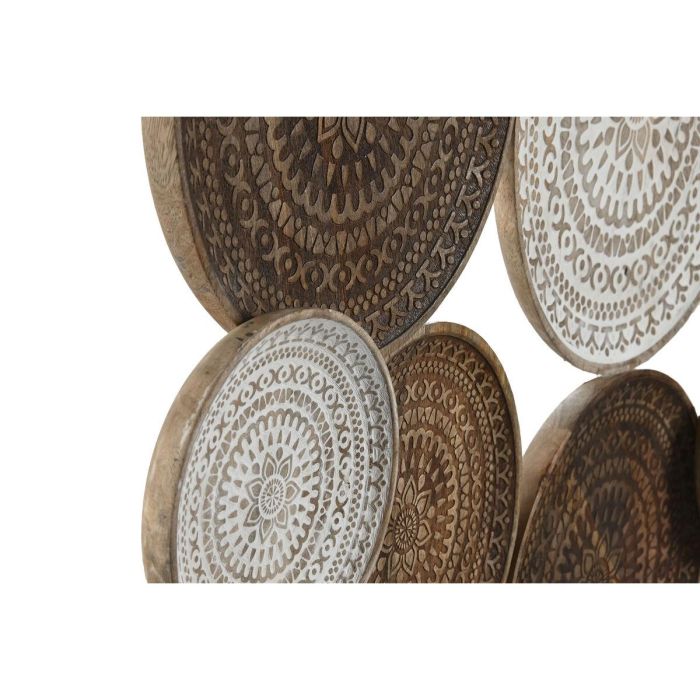 DKD Home Decor Decoracion Pared Arabe Marron Claro Marron Oscuro 74 x 5 x 76 cm 3