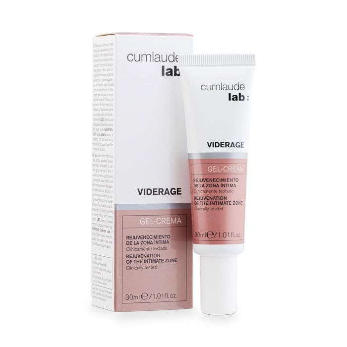 Cumlaude Lab VIDERAGE Gel-Crema Íntimo Hidratante Revitalizante para Mujer con Ácido Hialurónico 30 ml 1