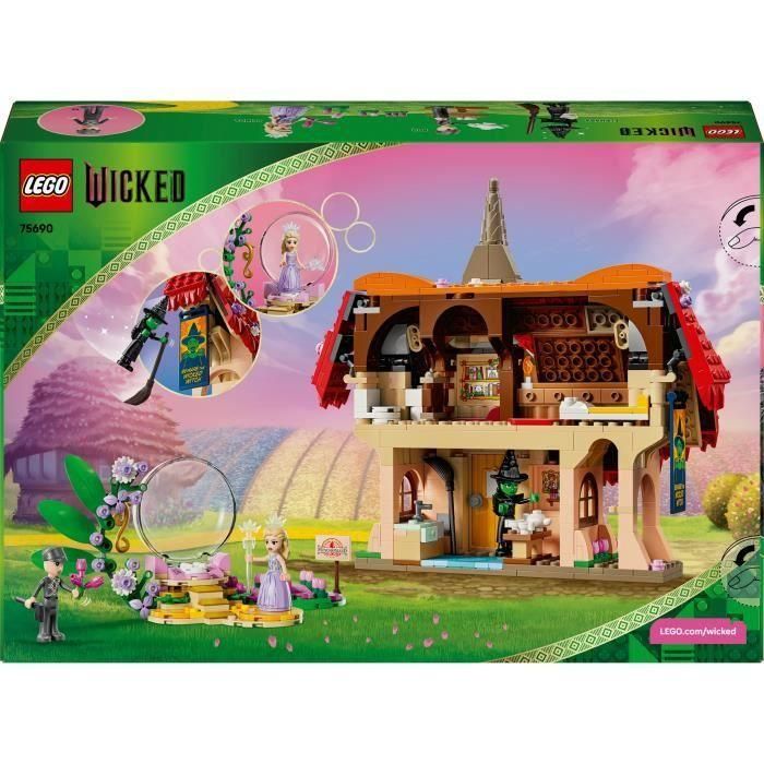 LEGO Wicked 75690 Glinda y Elphaba en Munchkinland - Set de construcción para niños de 9 años 5