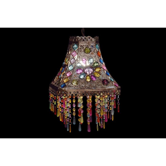 Lámpara de Techo DKD Home Decor Metal Cobre Multicolor 40 W 50 W 28 x 28 x 30 cm 1