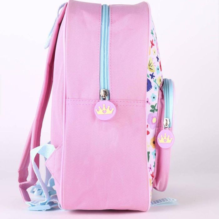 Mochila Escolar Disney Princess Rosa 25 x 30 x 12 cm 2