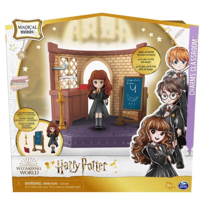 Aula Encantamientos Magicos + Figura Hermione Harry Potter 5cm 1