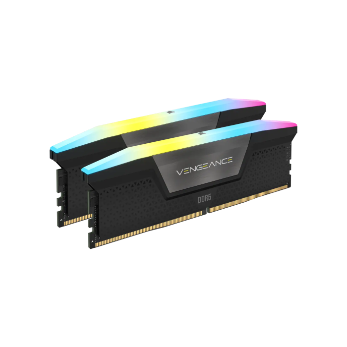 Corsair CMH64GX5M2B6400C32 Memoria RAM Vengeance RGB DDR5 64GB (2x32GB) 6400MHz CL32 Intel XMP iCUE - Negro 0 Corsair CMH64GX5M2B6400C32 Memoria RAM Vengeance RGB DDR5 64GB (2x32GB) 6400MHz CL32 Intel XMP iCUE - Negro 0