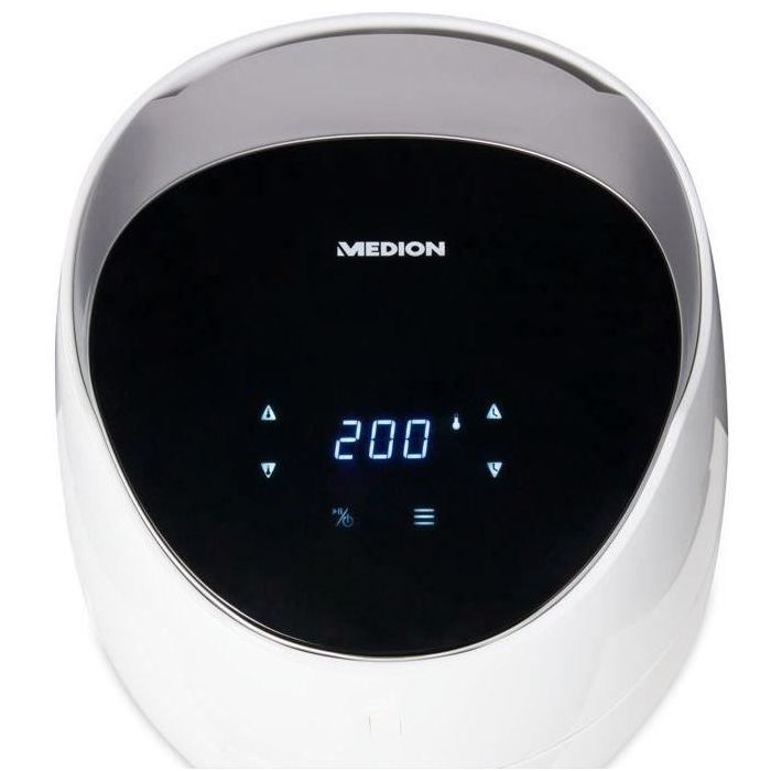 Freidora de aire caliente sin aceite - MEDION - MD 19279 - Panel de control digital - 8 programas - 5L - 2000W 4