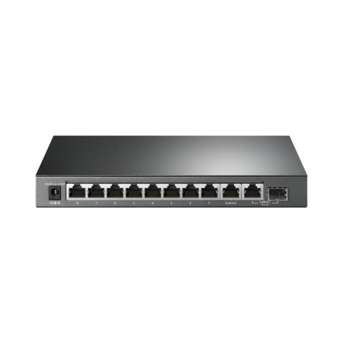 TP-LINK TL-SG1210MP Switch No Administrado Gigabit Ethernet 9 Puertos con PoE Negro 1