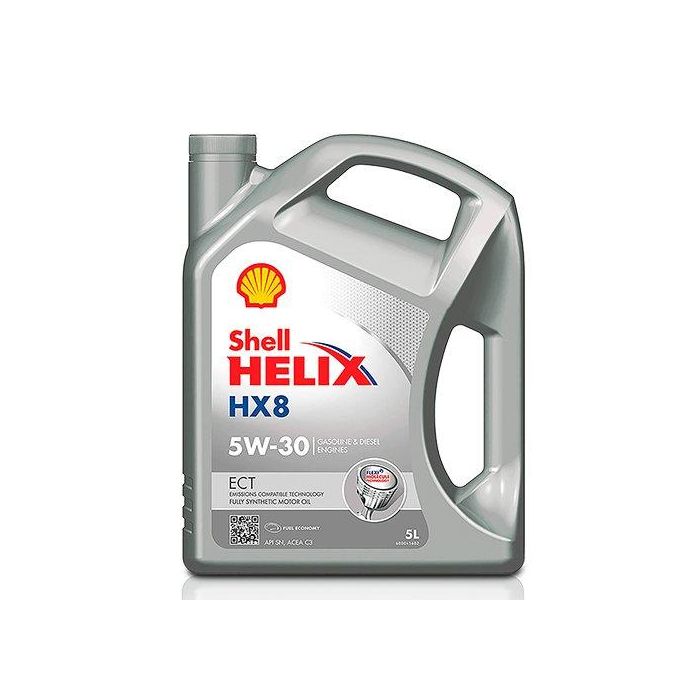 Shell ACSHEHX85W305L Helix ECT HX8 5W-30 5 Litros Cs3 0 Shell ACSHEHX85W305L Helix ECT HX8 5W-30 5 Litros Cs3 0