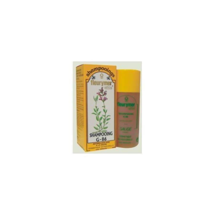FLEURYMER G-86 Champú Anticaspa con Piridina, Tomillo y Bardana para cabellos con caspa 200ml
